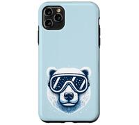 Lunettes de Ski Polar Bear Coque pour iPhone 11 Pro Max