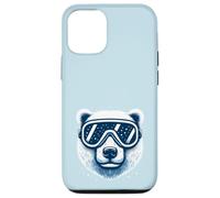 Lunettes de Ski Polar Bear Coque pour iPhone 12/12 Pro