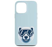 Lunettes de Ski Polar Bear Coque pour iPhone 13 Pro Max