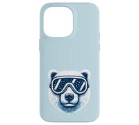 Lunettes de Ski Polar Bear Coque pour iPhone 14 Pro Max