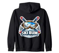 Lunettes de Ski pour Sports d'hiver Amusants pour Ski de Montagne Sweat à Capuche