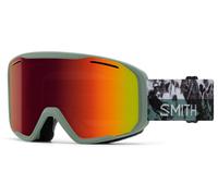 Lunettes De Ski Smith BLAZER 2FI/C1 Sage Brush Paste Up 2425/Miroir Sol-X Rouge