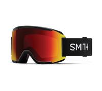 Lunettes De Ski Smith Squad 2QJ/6K Noires/ChromaPop Rouge Solaire S3