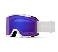 Lunettes De Ski Smith Squad 33F/41 Blanches/ChromaPop Violet Quotidien S2