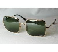 Ray-Ban Lunettes de soleil unisexes RB1971 001/G4 T54 Square Chromance Polarized 145 2P
