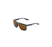 Lunettes de soleil 100% RENSHAW (Matte Black Havana - Bronze Lens) TU