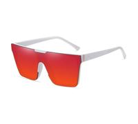 Lunettes de soleil 2025 à large monture monobloc pour cyclisme, extérieur, tir, conduite, pare-soleil rétro, C6, 140*148*55mm