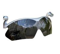 Lunettes de soleil à casquette à pince, Lunettes de soleil polarisées d'extérieur, Pêche Faire du vélo Voyager Lunettes de soleil anti-UV (Gris)