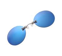Lunettes de soleil à clipser - 4,6 cm - Polarisées surdimensionnées | Protection UV - Lunettes de soleil tendance pour conduite - Lunettes de soleil tendance qui s'adaptent sur des lunettes de vue