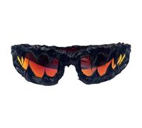 Lunettes de soleil à colle goutte d'Halloween - Lunettes de soleil de colle de colle de collecte UV400 | Glotte de verres de soleil faits à la main | Enrouler autour des verres de soleil pour