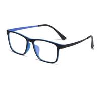 Lunettes de soleil à monture intégrale pliables, monture ultra légère, TR90, simples, pour le travail, verres transparents, pour hommes, noir, cyan, C