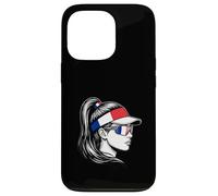 Lunettes de Soleil à visière Drapeau français Fierté Nationale Coque pour iPhone 13 Pro