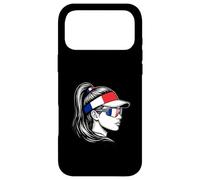 Lunettes de Soleil à visière Drapeau français Fierté Nationale Coque pour iPhone 17 Pro Max