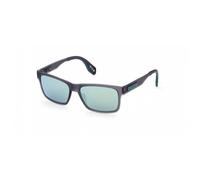 Lunettes de Soleil Adidas Originals OR0067 55/16/145 Matte grey Front injected MAN OR0067
