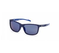 Lunettes de Soleil Adidas Sport SP0047 Matte blue 60/19/135 Homme