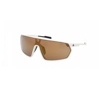 adidas eyewear - SP0088 Mirror Cat. 3 - Lunettes vélo - white / brown mirror