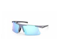 Lunettes adidas Dunamis BI SP0119 noir avec verre miroir bleu