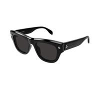 Lunettes de Soleil Alexander McQueen AM0425S 51/22/145 BLACK/GREY ACÉTATE RECYCLÉ homme AM0425S