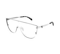 Lunettes de Soleil Alexander McQueen AM0457S 99/1/145 SILVER/SILVER métal homme AM0457S