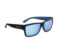 ALPINA Unisexe - Adultes, KACEY Lunettes de soleil, black matt-blue, One Size