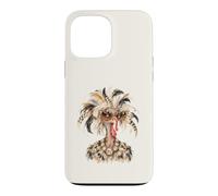 Lunettes de Soleil Amusantes et Glamour en Forme de Dinde pour Thanksgiving Holiday Attitude Coque pour iPhone 13 Pro Max