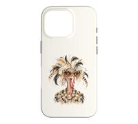 Lunettes de Soleil Amusantes et Glamour en Forme de Dinde pour Thanksgiving Holiday Attitude Coque pour iPhone 16 Pro