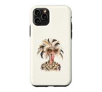 Lunettes de Soleil Amusantes et Glamour en Forme de Dinde pour Thanksgiving Holiday Attitude Coque pour iPhone 11 Pro