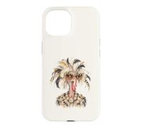 Lunettes de Soleil Amusantes et Glamour en Forme de Dinde pour Thanksgiving Holiday Attitude Coque pour iPhone 15