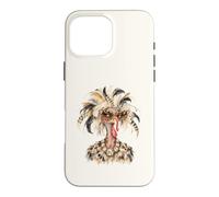 Lunettes de Soleil Amusantes et Glamour en Forme de Dinde pour Thanksgiving Holiday Attitude Coque pour iPhone 16 Pro Max