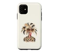 Lunettes de Soleil Amusantes et Glamour en Forme de Dinde pour Thanksgiving Holiday Attitude Coque pour iPhone 11