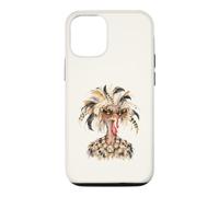 Lunettes de Soleil Amusantes et Glamour en Forme de Dinde pour Thanksgiving Holiday Attitude Coque pour iPhone 12/12 Pro