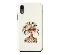 Lunettes de Soleil Amusantes et Glamour en Forme de Dinde pour Thanksgiving Holiday Attitude Coque pour iPhone XR