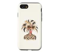 Lunettes de Soleil Amusantes et Glamour en Forme de Dinde pour Thanksgiving Holiday Attitude Coque pour iPhone SE (2020) / 7/8
