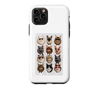 Lunettes de Soleil Amusantes pour Les Amoureux des Races de Chats Coque pour iPhone 11 Pro