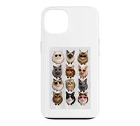 Lunettes de Soleil Amusantes pour Les Amoureux des Races de Chats Coque pour iPhone 13