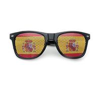 Lunettes de soleil autocollantes pour la Coupe du Monde 2026, motif drapeau des États-Unis, du Canada et du Mexique, élégantes et anti-UV pour supporters (Spain)
