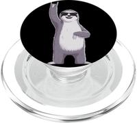 Lunettes de Soleil avec Inscription « Cool Sloth Peace Sign » PopSockets PopGrip pour MagSafe