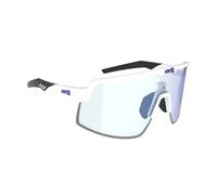 AZR - Speed Rx Blanche Mate Noir Photochromique Irisé Bleu - Lunettes de soleil