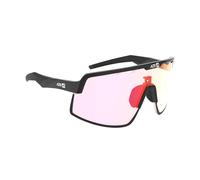 AZR - Speed Rx Noire Mate Photochromique Irisé Rouge - Lunettes de soleil