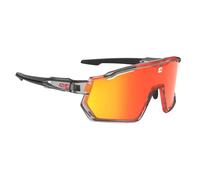 AZR - Pro Race Rx Crystale Grise Noire Vernie Multicouche Rouge - Lunettes de soleil
