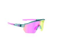AZR Lunettes vélo Race RX Crystal Turquoise Rose Catégorie 3