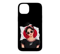 Lunettes de Soleil Bandana pour Fille Japonaise Coque pour iPhone 14 Plus