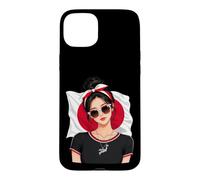 Lunettes de Soleil Bandana pour Fille Japonaise Coque pour iPhone 15 Plus