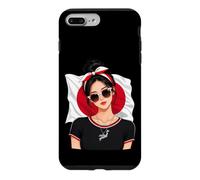 Lunettes de Soleil Bandana pour Fille Japonaise Coque pour iPhone 7 Plus/8 Plus