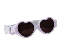 Lunettes de soleil bandeau baby coeur lilas (0-9 mois)