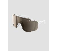 Lunettes De Soleil Blanches Poc Devour Avec Verres Clarity Trail/partly Sunny Silver Ma1001-9535