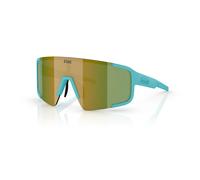 Bliz Eyewear - Lunettes de vélo P003 Small - Cat.3 - Mat Turquoise - Verres Green/Blue Revo