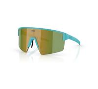 Bliz - P004 Small Cat 3 - Lunettes vélo Matte Turquoise - Green W Blue / Green Revo Cat 3