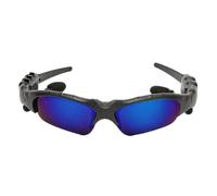 Lunettes de Soleil Bluetooth Sans Fil, Lunettes Intelligentes Légères avec Appel Mains Libres, Musique et Oculaire Polarisée pour la Conduite et le Vélo