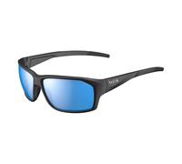 Lunettes de soleil BOLLE FENIX (Black Matte - Sky Blue Polarized) cat 3 TU